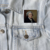 Porträt von Wolfgang Amadeus Mozart Button (Beispiel)