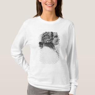 Porträt von Wolfgang Amadeus Mozart T-Shirt