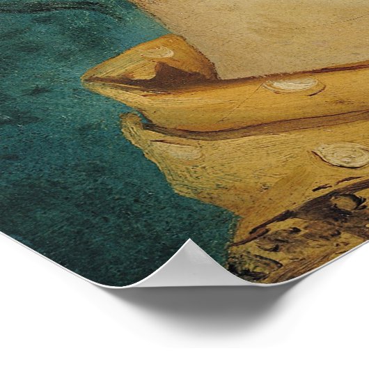 Porträt von Zelie Courbet, c.1842 Poster (Ecke)