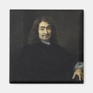 Porträt, vorausgesetzt, um Rene Descartes zu sein Magnet