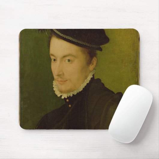 Porträt vorausgesetztes Hercule-Francoisde Mousepad (Mit Mouse)