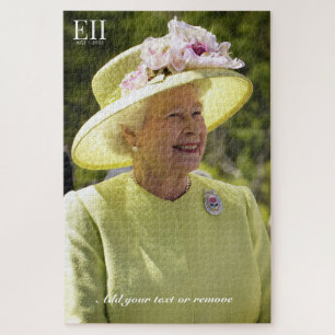 Porträtaufnahme von H.M. Queen Elizabeth II., Puzzle