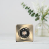 Porträtbild der Kamera Quadratische Visitenkarte (Stehend Vorderseite)