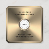 Porträtbild der Kamera Quadratische Visitenkarte (Rückseite)