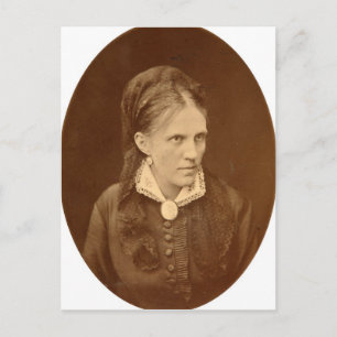 Porträtbüste von Anna G. Dostyevskaya Postkarte
