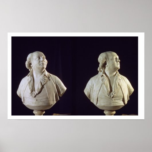 Porträtbüste von Giuseppe Balsamo (1743-95), Calle Poster (Vorne)