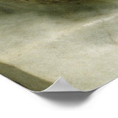 Porträtbüste von Homer Poster (Ecke)