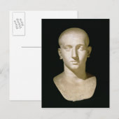 Porträtbüste von Kaiser Severus Alexander Postkarte (Vorne/Hinten)
