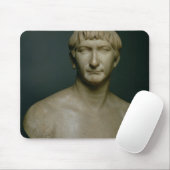 Porträtfehlschlag des Kaisers Trajan (53-117 Mousepad (Mit Mouse)