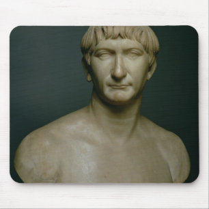Porträtfehlschlag des Kaisers Trajan (53-117 Mousepad