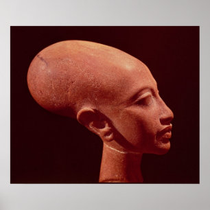 Porträtfehlschlag einer Tochter Königs Akhenaten Poster