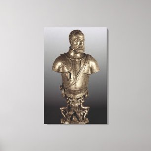 Porträtfehlschlag Leinwanddruck