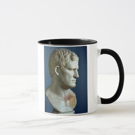 Porträtfehlschlag von Agrippa (63-12 BC) römisch Tasse (Rechts)