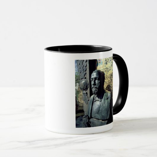 Porträtfehlschlag von Alexander Borodin Tasse (VorderseiteRechts)