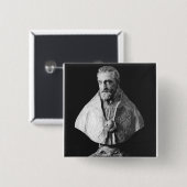 Porträtfehlschlag von Francois d'Escoubleau Button (Vorne & Hinten)