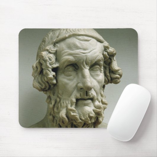 Porträtfehlschlag von Homer Mousepad (Mit Mouse)