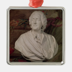 Porträtfehlschlag von Jacques-Ange Gabriel Silbernes Ornament