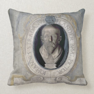 Porträtfehlschlag von Joannes Stradanus, Kissen