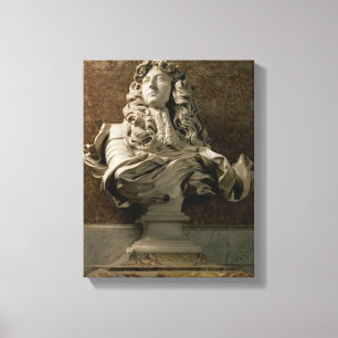 Porträtfehlschlag von Louis XIV (1638-1715), 1665 Leinwanddruck