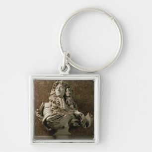 Porträtfehlschlag von Louis XIV (1638-1715), 1665 Schlüsselanhänger