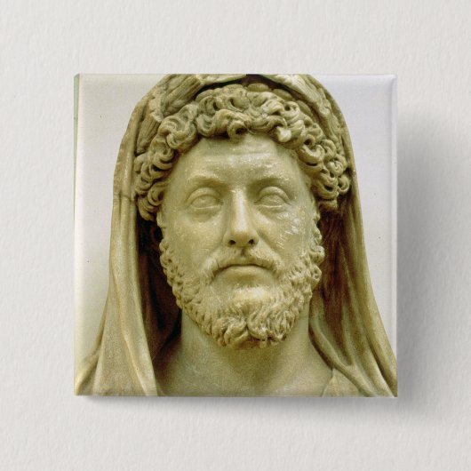 Porträtfehlschlag von Marcus Aurelius Button (Vorderseite)
