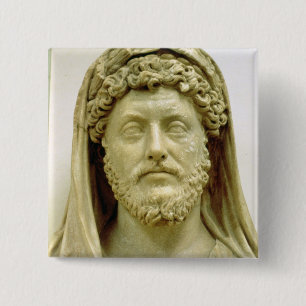 Porträtfehlschlag von Marcus Aurelius Button
