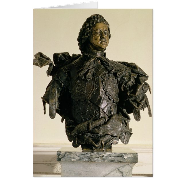 Porträtfehlschlag von Peter I, 1723-29 (Vorne)