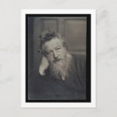 Porträtfotografie von William Morris (1834-1996) v Postkarte (Vorderseite)