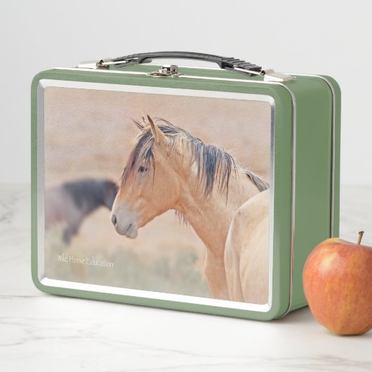 Porträtkarton Metall Brotdose (Beispiel)