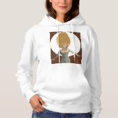 Porträtkunst Hoodie (Vorderseite)