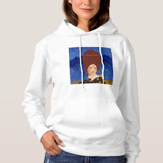 Porträtkunst Hoodie (Vorderseite)