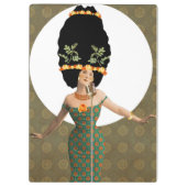 Porträtkunst Klemmbrett (Rückseite)