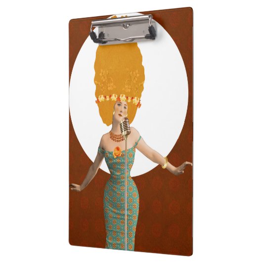 Porträtkunst Klemmbrett (Links)