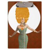 Porträtkunst Klemmbrett (Vorderseite)