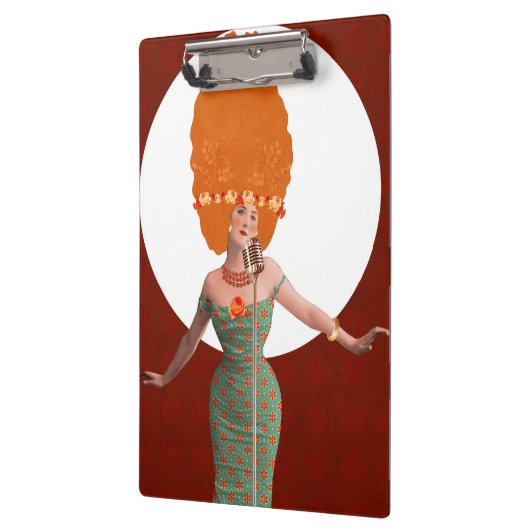 Porträtkunst Klemmbrett (Links)