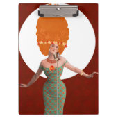 Porträtkunst Klemmbrett (Vorderseite)