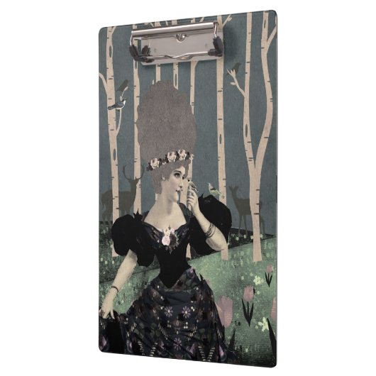 Porträtkunst Klemmbrett (Links)