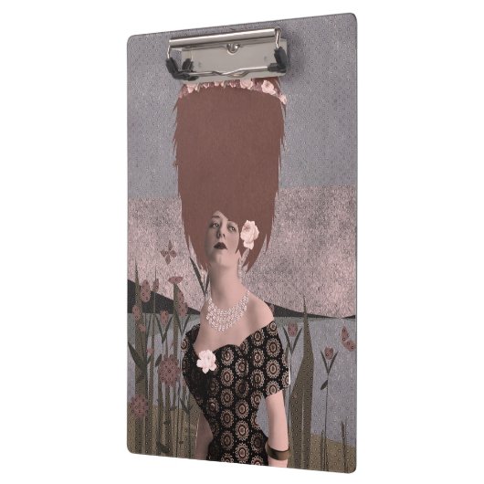 Porträtkunst Klemmbrett (Links)