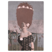 Porträtkunst Klemmbrett (Rückseite)