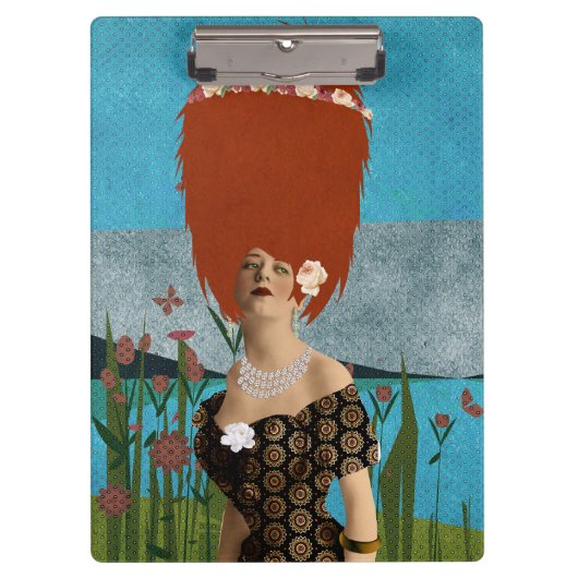 Porträtkunst Klemmbrett (Vorderseite)