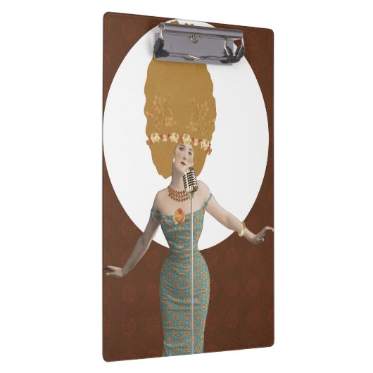 Porträtkunst Klemmbrett (Rechts)