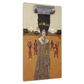 Porträtkunst Klemmbrett (Rechts)