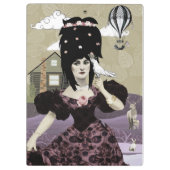 Porträtkunst Klemmbrett (Rückseite)