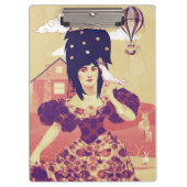 Porträtkunst Klemmbrett (Vorderseite)