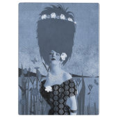 Porträtkunst Klemmbrett (Rückseite)