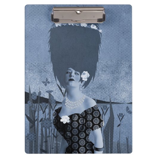 Porträtkunst Klemmbrett (Vorderseite)