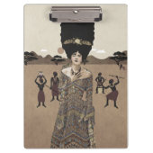 Porträtkunst Klemmbrett (Vorderseite)