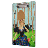 Porträtkunst Klemmbrett (Links)