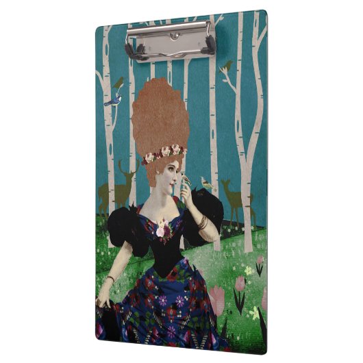 Porträtkunst Klemmbrett (Links)