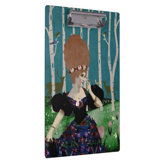 Porträtkunst Klemmbrett (Rechts)